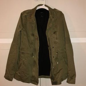 Army green jacket